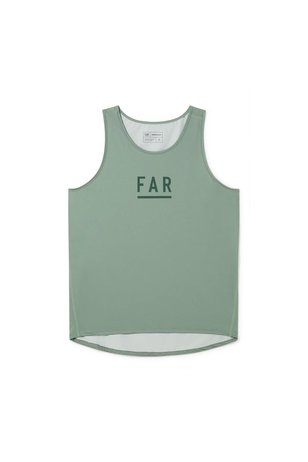 Performance Ultralight Singlet Light Green - FAR RUNNING