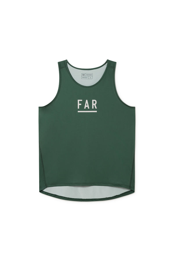 Performance Ultralight Singlet Dark Green - FAR RUNNING