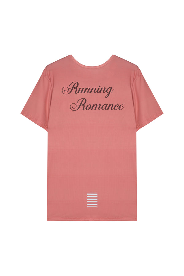 Performance Tee Running Romance Orange - FAR RUNNING