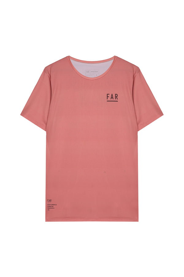 Performance Tee Running Romance Orange - FAR RUNNING