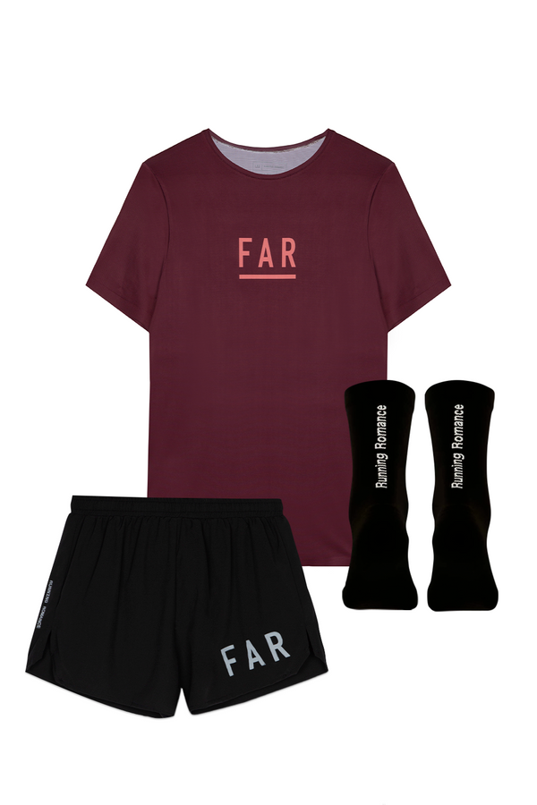Performance Ultralight Burgundy Kit - FAR RUNNING