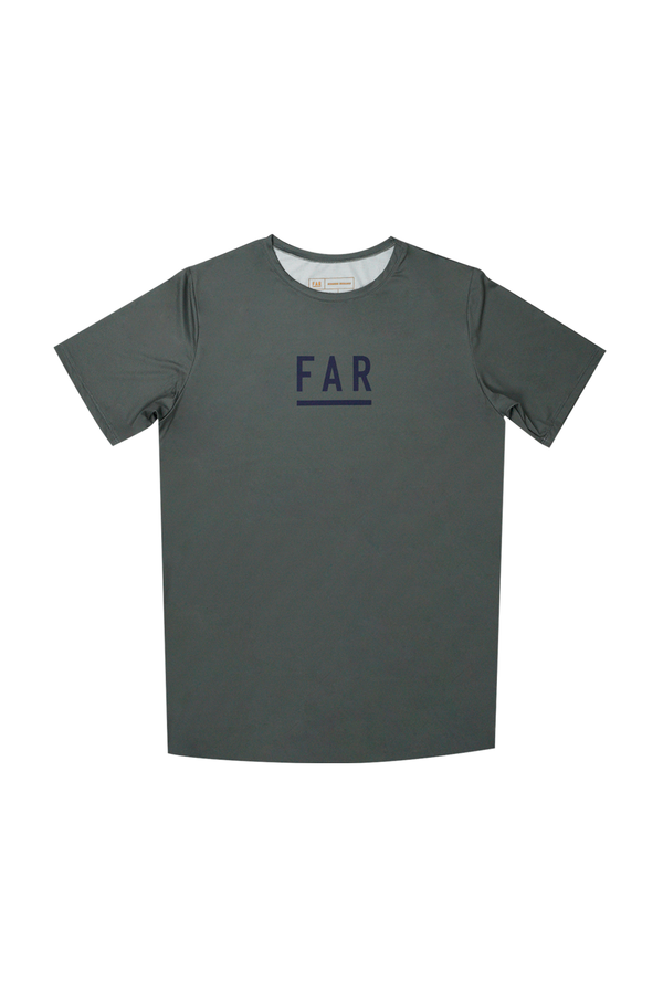 Ultralight Performance Running Tee Dark Grey - FAR RUNNING
