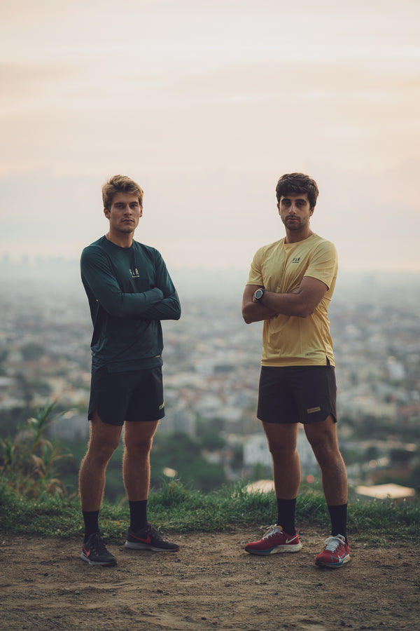 Performance Long Short - Brown - FAR RUNNING