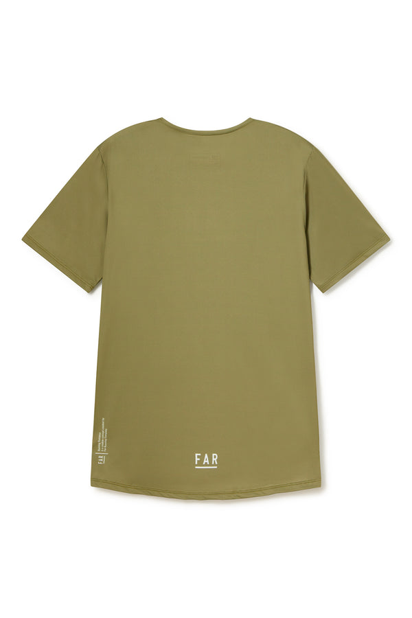 Ultralight Tee Marathon Capsule Green - FAR RUNNING