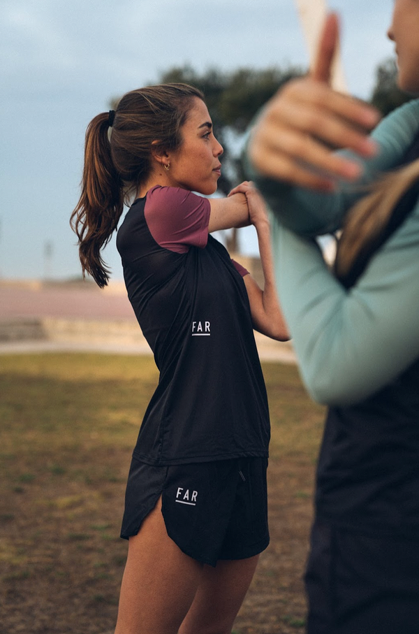 Classic Ultralight Tee Aubergine - FAR RUNNING