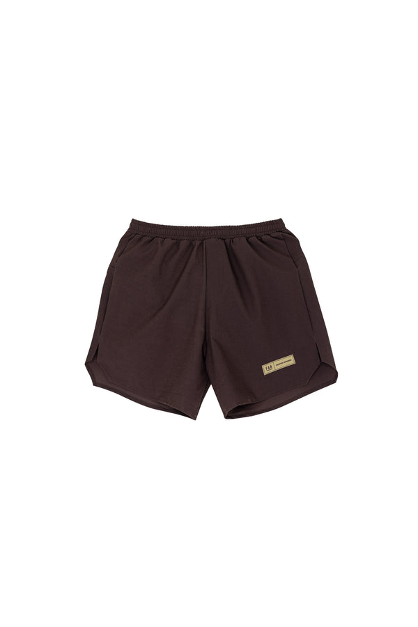 Performance Long Short - Brown - FAR RUNNING