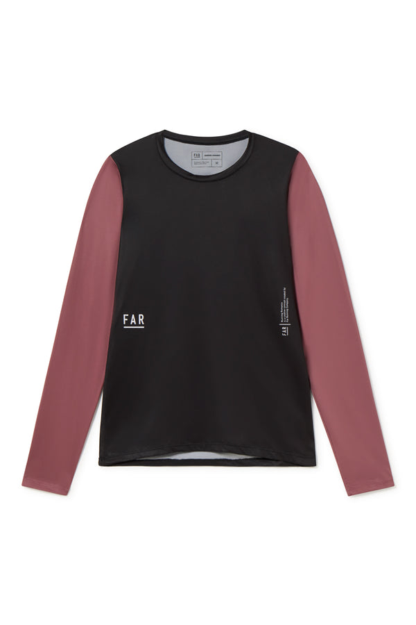 Long Sleeve Ultralight Tee Aubergine - FAR RUNNING