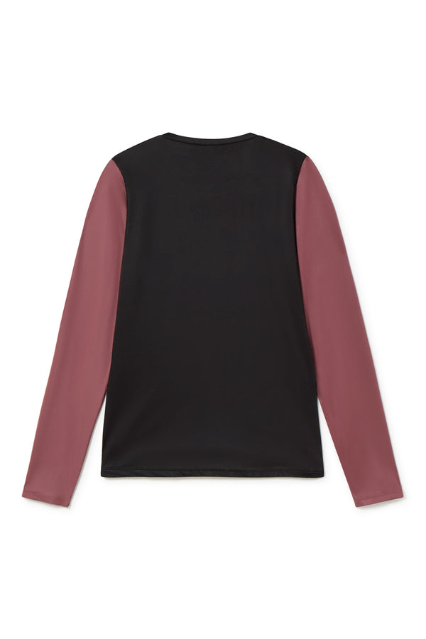Long Sleeve Ultralight Tee Aubergine - FAR RUNNING