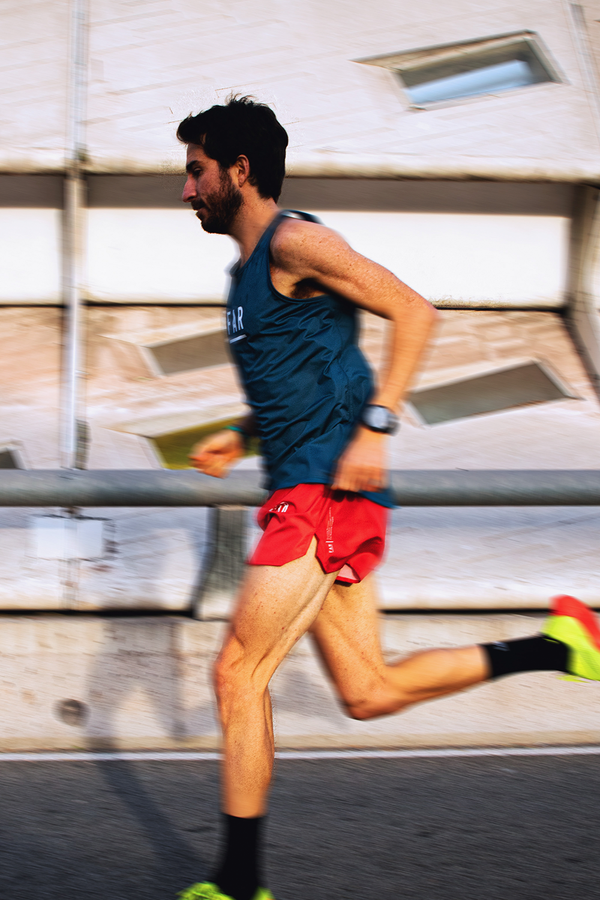 Ultralight Singlet Marathon Capsule Blue - FAR RUNNING