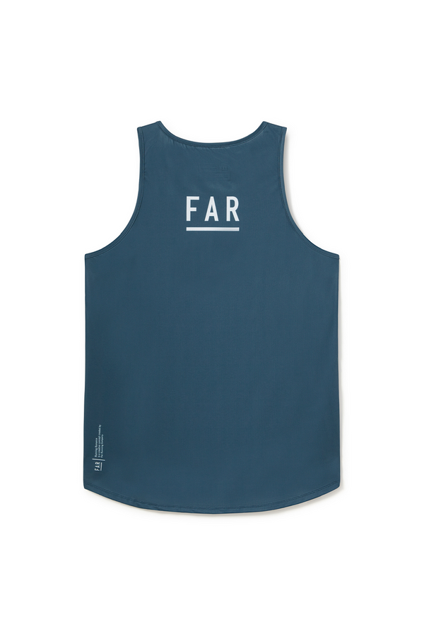 Ultralight Singlet Marathon Capsule Blue - FAR RUNNING
