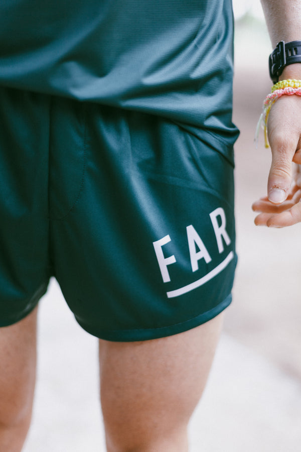 Performance Running Romance Dark Green Kit - FAR RUNNING