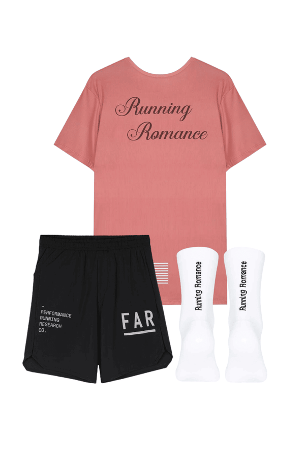 Performance Ultralight Running Romance Orange Kit - FAR RUNNING