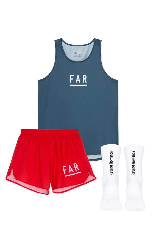 Performance Ultralight Running Singlet Marathon Capsule Kit - FAR RUNNING