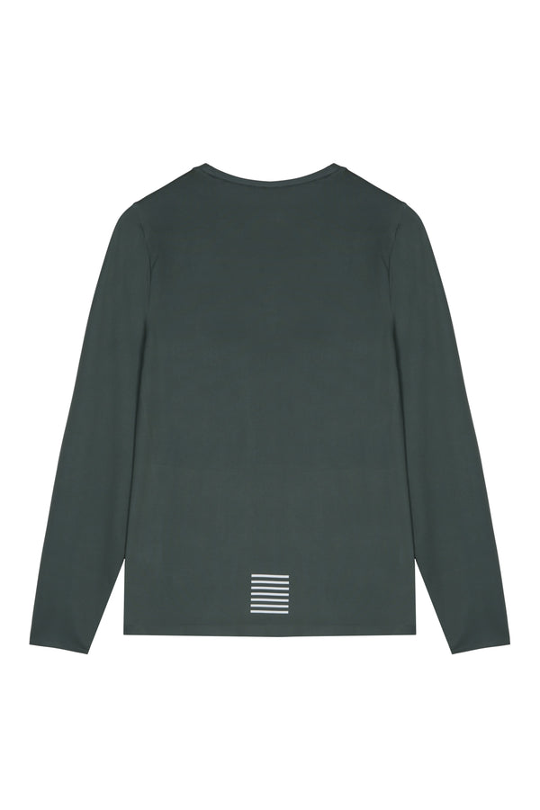 Long Sleeve Performance Ultralight Tee Dark Green - FAR RUNNING