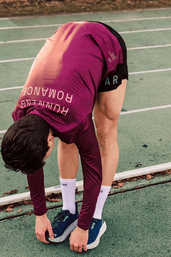 Performance Long Sleeve Burgundy Kit - FAR RUNNING