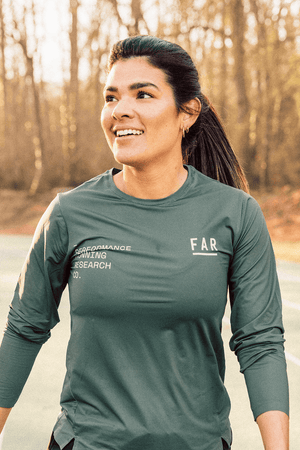 Performance Long Sleeve Dark Green Kit - FAR RUNNING