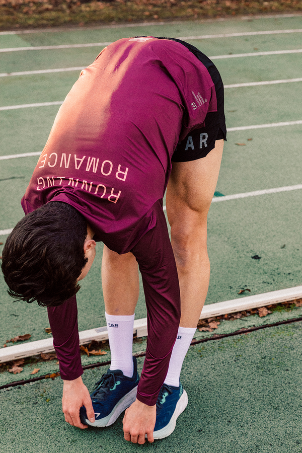 Long Sleeve Ultralight Tee Burgundy