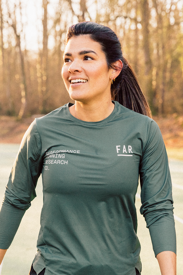 Long Sleeve Performance Ultralight Tee Dark Green