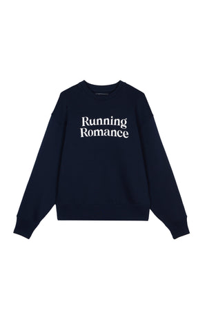 Running Romance Hoodie Blue - FAR RUNNING