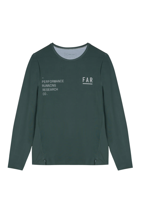 Woman Long Sleeve  Performance Ultralight Tee Dark Green