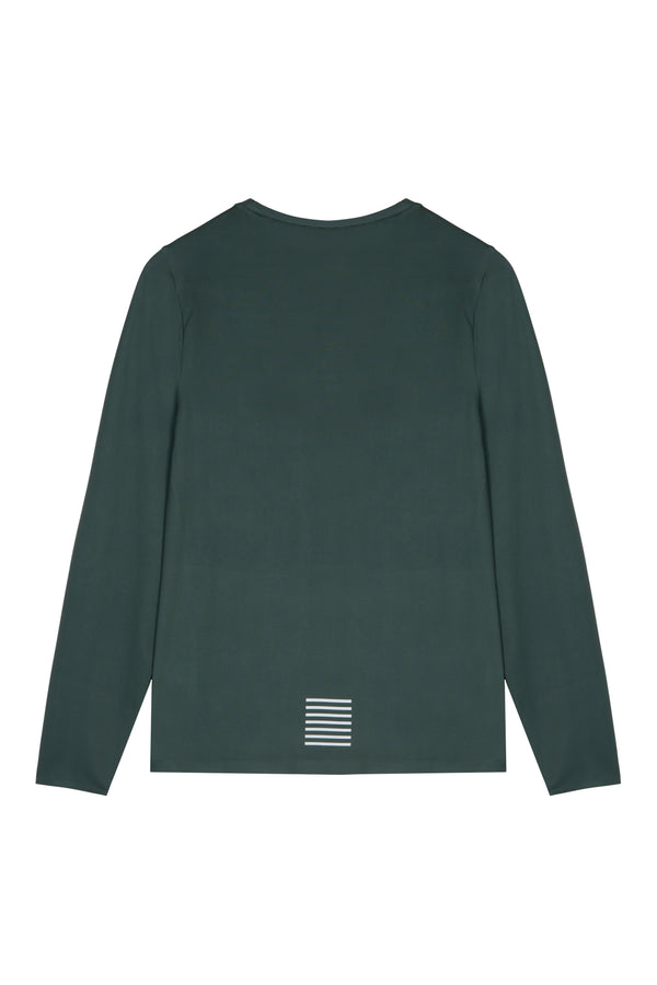 Woman Long Sleeve  Performance Ultralight Tee Dark Green