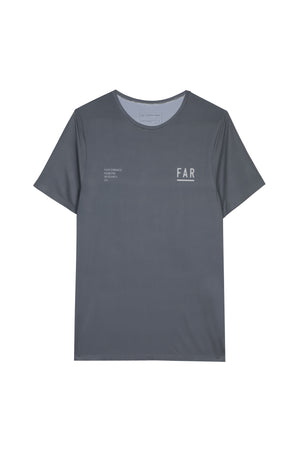 Performance Ultralight Tee Grey - FAR RUNNING