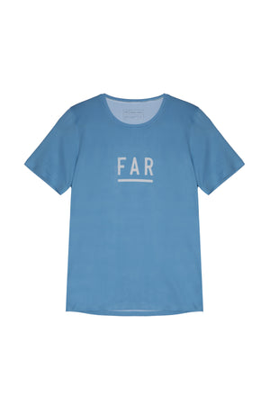 Performance Ultralight Tee Light Blue - FAR RUNNING