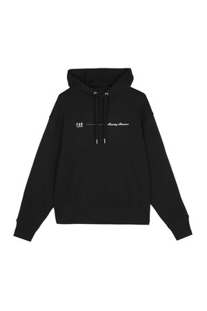 Running Romance Hoodie Black - FAR RUNNING