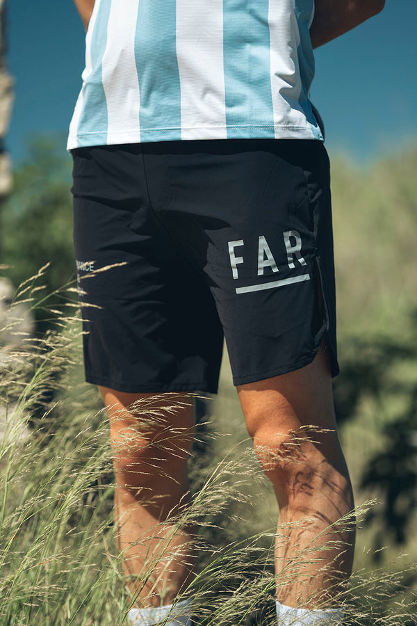 Ultralight Long Running Short Black