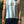 Performance Singlet Light Blue Stripes