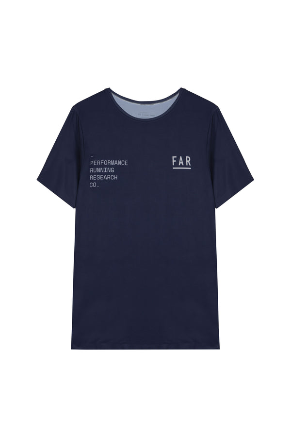 Performance Ultralight Tee Blue - FAR RUNNING