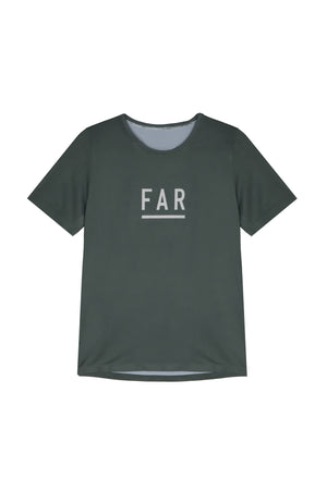 Performance Ultralight Tee Dark Green - FAR RUNNING