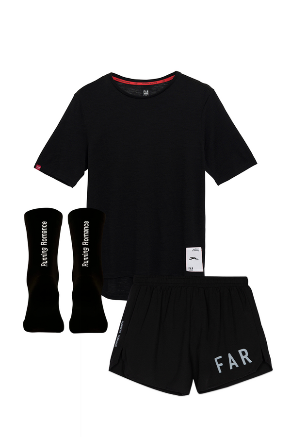 All Black Merino Kit