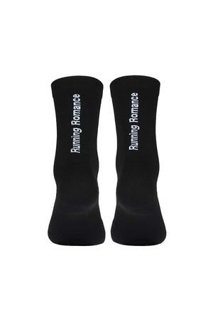 High Cut Socks Running Romance Black - FAR RUNNING