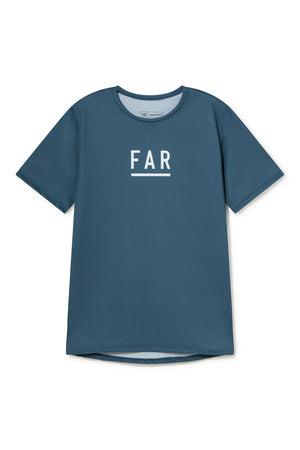 Ultralight Tee Marathon Capsule Blue - FAR RUNNING