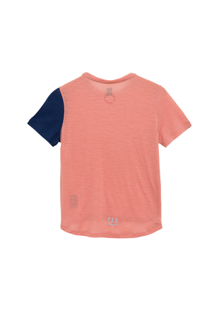 Classic Ultralight Merino Pink Tee - FAR RUNNING