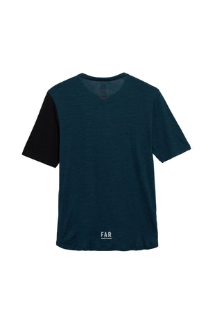 Classic Ultralight Merino Blue Tee - FAR RUNNING